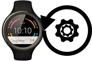 How to reset or restore a Motorola Moto 360 Sport (1st gen)