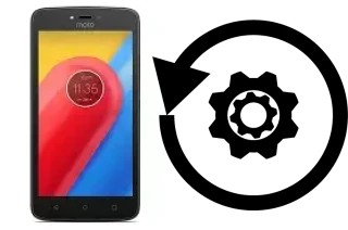 How to reset or restore a Motorola Moto C 4G