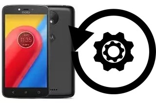 How to reset or restore a Motorola Moto C XT1750