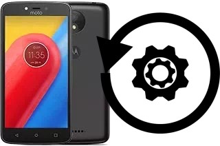 How to reset or restore a Motorola Moto C