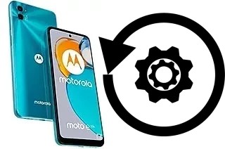 How to reset or restore a Motorola Moto E22s