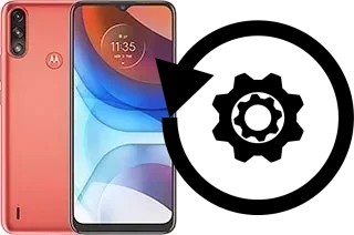How to reset or restore a Motorola Moto E7i Power