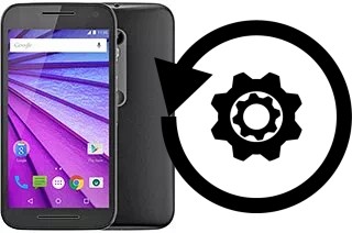 How to reset or restore a Motorola Moto G Dual SIM (3rd gen)