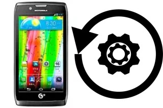 How to reset or restore a Motorola RAZR V MT887