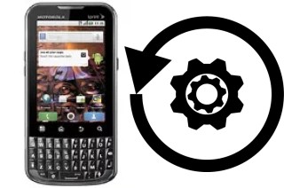 How to reset or restore a Motorola XPRT MB612