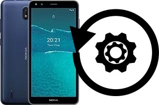 How to reset or restore a Nokia C1 2nd Edition