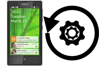 How to reset or restore a Nokia X+