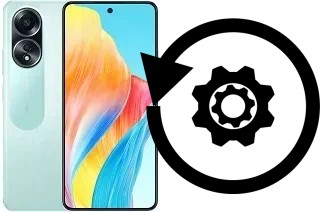 How to reset or restore an Oppo A58 4G