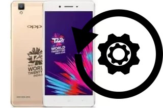 How to reset or restore an Oppo F1 ICC WT20