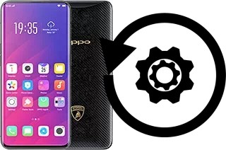 How to reset or restore an Oppo Find X Lamborghini Edition