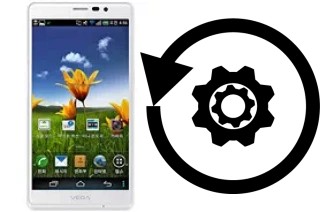 How to reset or restore a Pantech Vega R3 IM-A850L
