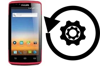 How to reset or restore a Philips W7555