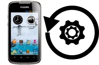 How to reset or restore a Philips W635