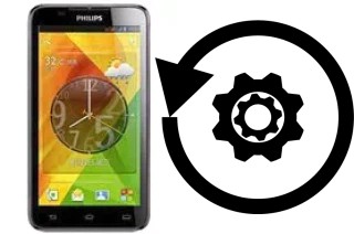 How to reset or restore a Philips W8355