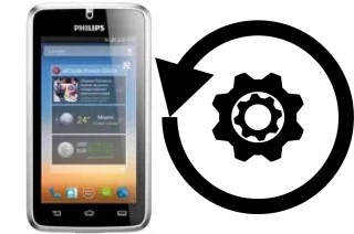 How to reset or restore a Philips W8500