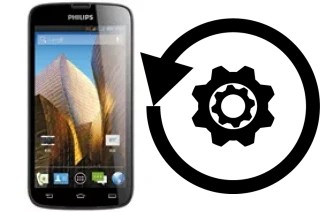 How to reset or restore a Philips W8560