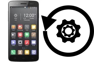 How to reset or restore a QMobile Linq L10