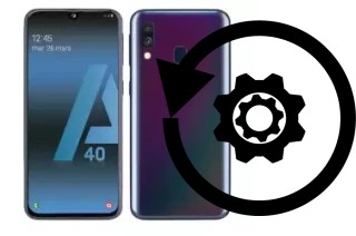 How to reset or restore a Samsung Galaxy A40s