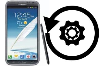 How to reset or restore a Samsung Galaxy Note II CDMA