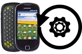 How to reset or restore a Samsung Galaxy Q T589R