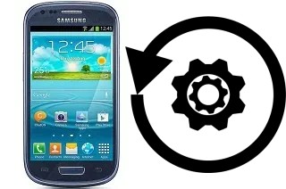 How to reset or restore a Samsung I8190 Galaxy S III mini