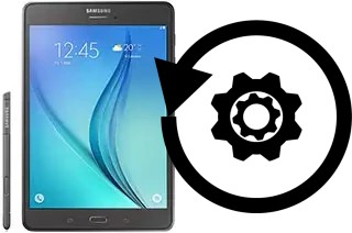 How to reset or restore a Samsung Galaxy Tab A 8.0 & S Pen (2015)