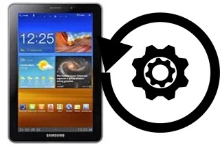 How to reset or restore a Samsung P6810 Galaxy Tab 7.7