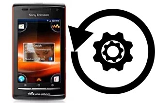 How to reset or restore a Sony Ericsson W8