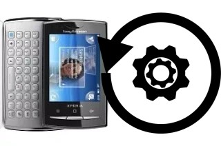 How to reset or restore a Sony Ericsson Xperia X10 mini pro