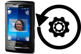 How to reset or restore a Sony Ericsson Xperia X10 mini