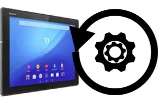 How to reset or restore a Sony Xperia Z4 Tablet WiFi