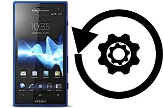 How to reset or restore a Sony Xperia acro HD SO-03D