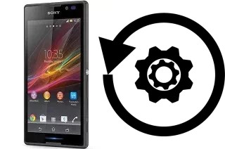 How to reset or restore a Sony Xperia C