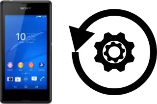 How to reset or restore a Sony Xperia E3 4G