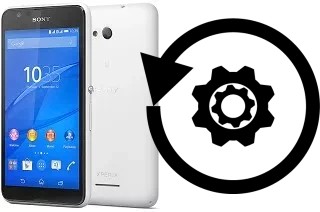 How to reset or restore a Sony Xperia E4g