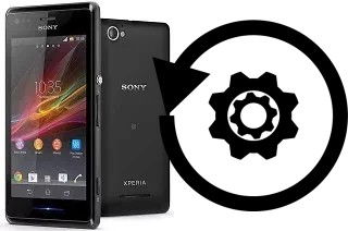 How to reset or restore a Sony Xperia M