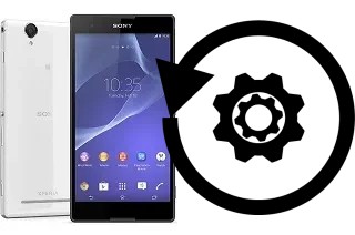 How to reset or restore a Sony Xperia T2 Ultra