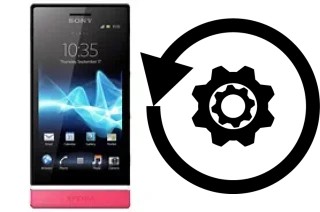 How to reset or restore a Sony Xperia U