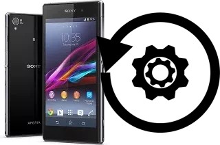 How to reset or restore a Sony Xperia Z1