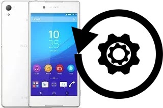 How to reset or restore a Sony Xperia Z3+ dual