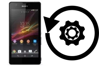 How to reset or restore a Sony Xperia ZR