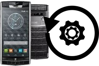 How to reset or restore a Vertu Signature Touch