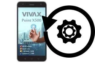 How to reset or restore a Vivax Point X500