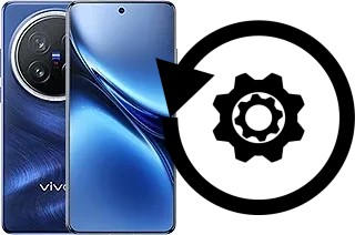 How to reset or restore a vivo X200 Pro