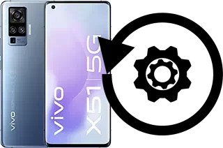 How to reset or restore a vivo X51 5G