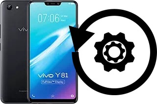 How to reset or restore a vivo Y81