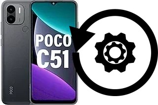 How to reset or restore a Xiaomi Poco C51