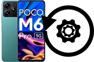 How to reset or restore a Xiaomi Poco M6 Pro