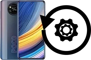 How to reset or restore a Xiaomi Poco X3 Pro