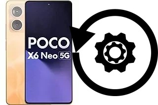 How to reset or restore a Xiaomi Poco X6 Neo